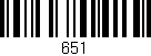 Código de barras (EAN, GTIN, SKU, ISBN): '651'