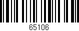 Código de barras (EAN, GTIN, SKU, ISBN): '65106'