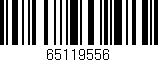 Código de barras (EAN, GTIN, SKU, ISBN): '65119556'