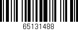 Código de barras (EAN, GTIN, SKU, ISBN): '65131488'