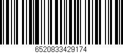 Código de barras (EAN, GTIN, SKU, ISBN): '6520833429174'