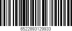 Código de barras (EAN, GTIN, SKU, ISBN): '6522893129933'