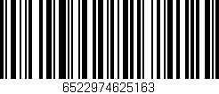 Código de barras (EAN, GTIN, SKU, ISBN): '6522974625163'