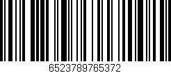 Código de barras (EAN, GTIN, SKU, ISBN): '6523789765372'