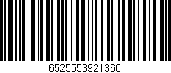Código de barras (EAN, GTIN, SKU, ISBN): '6525553921366'
