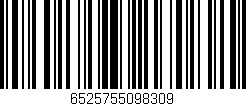 Código de barras (EAN, GTIN, SKU, ISBN): '6525755098309'