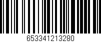Código de barras (EAN, GTIN, SKU, ISBN): '653341213280'