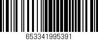 Código de barras (EAN, GTIN, SKU, ISBN): '653341995391'