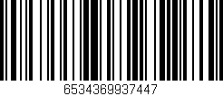 Código de barras (EAN, GTIN, SKU, ISBN): '6534369937447'