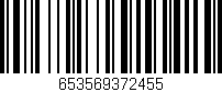 Código de barras (EAN, GTIN, SKU, ISBN): '653569372455'