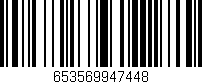 Código de barras (EAN, GTIN, SKU, ISBN): '653569947448'