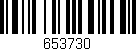 Código de barras (EAN, GTIN, SKU, ISBN): '653730'
