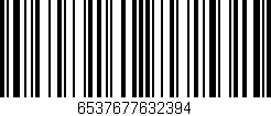 Código de barras (EAN, GTIN, SKU, ISBN): '6537677632394'