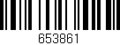 Código de barras (EAN, GTIN, SKU, ISBN): '653861'