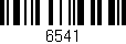 Código de barras (EAN, GTIN, SKU, ISBN): '6541'
