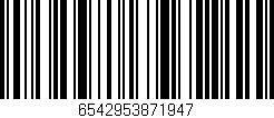Código de barras (EAN, GTIN, SKU, ISBN): '6542953871947'