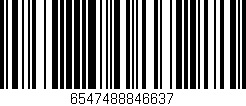 Código de barras (EAN, GTIN, SKU, ISBN): '6547488846637'