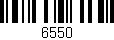 Código de barras (EAN, GTIN, SKU, ISBN): '6550'