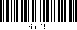 Código de barras (EAN, GTIN, SKU, ISBN): '65515'