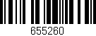 Código de barras (EAN, GTIN, SKU, ISBN): '655260'