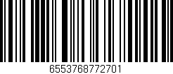 Código de barras (EAN, GTIN, SKU, ISBN): '6553768772701'