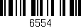 Código de barras (EAN, GTIN, SKU, ISBN): '6554'