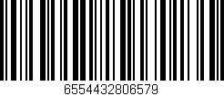 Código de barras (EAN, GTIN, SKU, ISBN): '6554432806579'