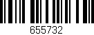 Código de barras (EAN, GTIN, SKU, ISBN): '655732'