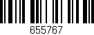 Código de barras (EAN, GTIN, SKU, ISBN): '655767'