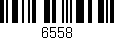 Código de barras (EAN, GTIN, SKU, ISBN): '6558'