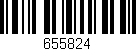 Código de barras (EAN, GTIN, SKU, ISBN): '655824'