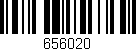 Código de barras (EAN, GTIN, SKU, ISBN): '656020'