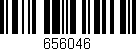 Código de barras (EAN, GTIN, SKU, ISBN): '656046'