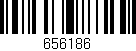 Código de barras (EAN, GTIN, SKU, ISBN): '656186'