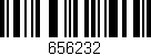 Código de barras (EAN, GTIN, SKU, ISBN): '656232'