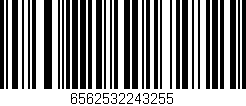 Código de barras (EAN, GTIN, SKU, ISBN): '6562532243255'