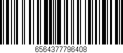Código de barras (EAN, GTIN, SKU, ISBN): '6564377796408'