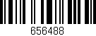 Código de barras (EAN, GTIN, SKU, ISBN): '656488'