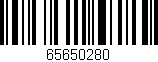Código de barras (EAN, GTIN, SKU, ISBN): '65650280'