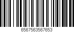 Código de barras (EAN, GTIN, SKU, ISBN): '6567563567653'