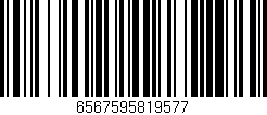 Código de barras (EAN, GTIN, SKU, ISBN): '6567595819577'