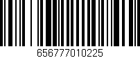 Código de barras (EAN, GTIN, SKU, ISBN): '656777010225'