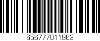 Código de barras (EAN, GTIN, SKU, ISBN): '656777011963'