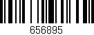 Código de barras (EAN, GTIN, SKU, ISBN): '656895'