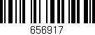 Código de barras (EAN, GTIN, SKU, ISBN): '656917'