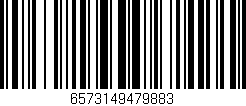 Código de barras (EAN, GTIN, SKU, ISBN): '6573149479883'