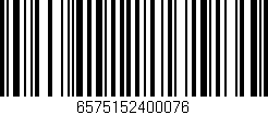 Código de barras (EAN, GTIN, SKU, ISBN): '6575152400076'
