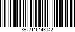 Código de barras (EAN, GTIN, SKU, ISBN): '6577118146042'
