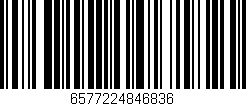 Código de barras (EAN, GTIN, SKU, ISBN): '6577224846836'