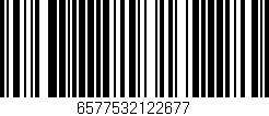 Código de barras (EAN, GTIN, SKU, ISBN): '6577532122677'